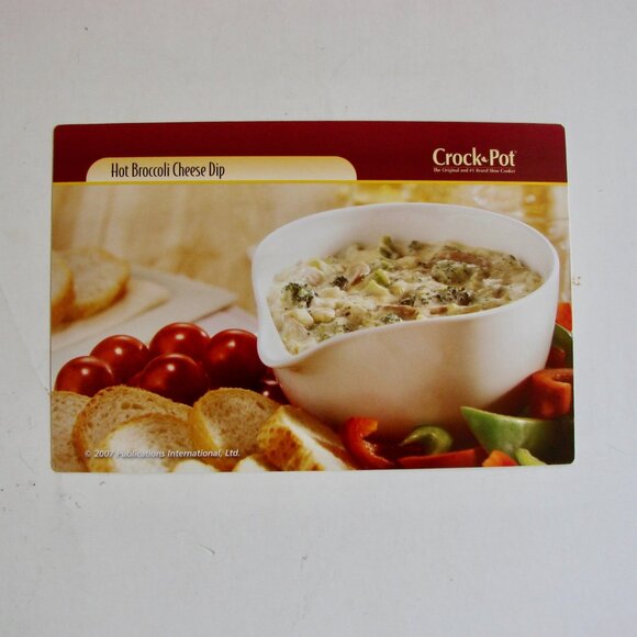Crock Pot Recipe Cards in Tin Container Slow Cooker Cookbook - Picture 7 of 9